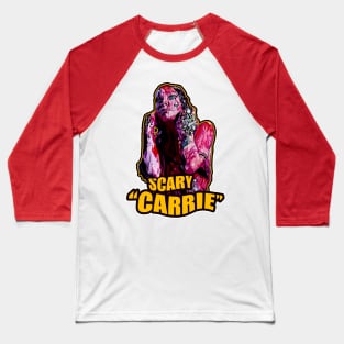 Scary Carrie Baseball T-Shirt